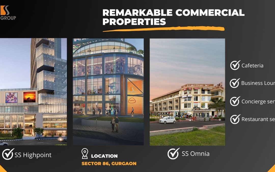 Get Remarkable commercial properties in Gurgaon by SS Group